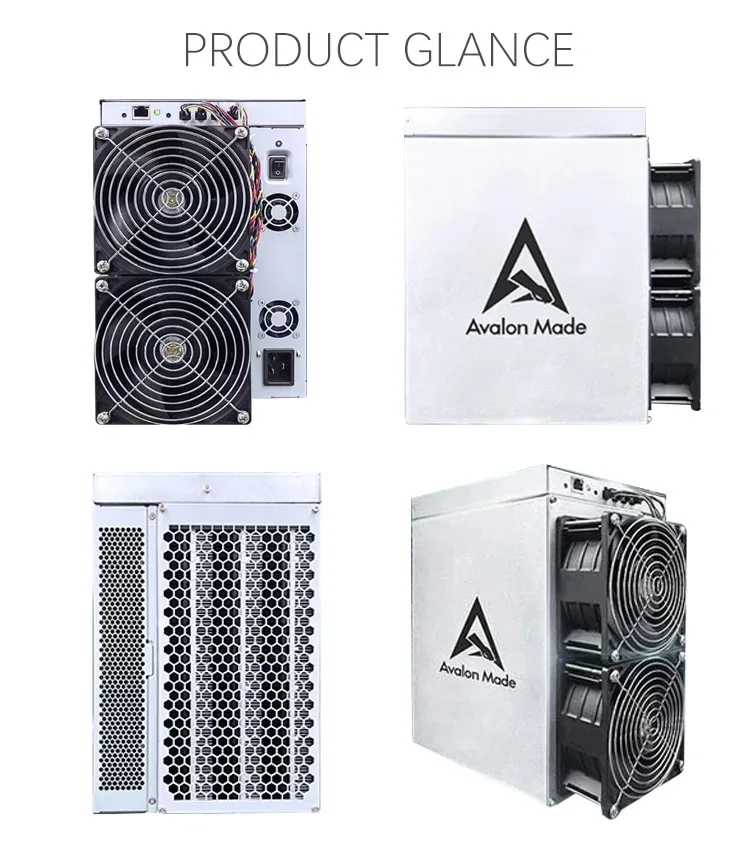 New Avalon A1346 113TH/s 110T 107T Bitcoin Miner 3300W BTC Asic Miner Avalon Miner BTC Crypto Machine Than A1246 A1166 pro