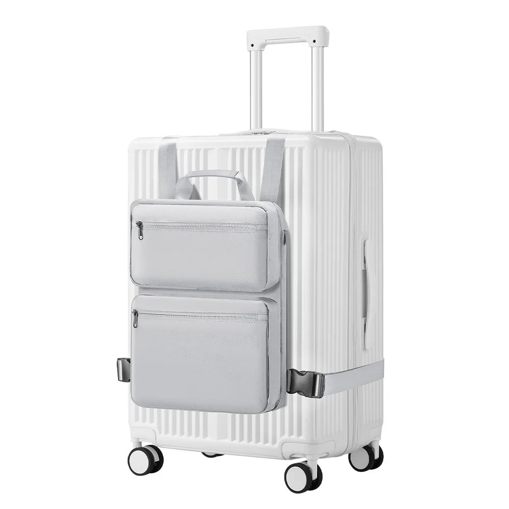 

Large Capacity Boarding Case Hanging Bag Multifunctional Extended Capacity Rolling Luggage Vest Bag Removable