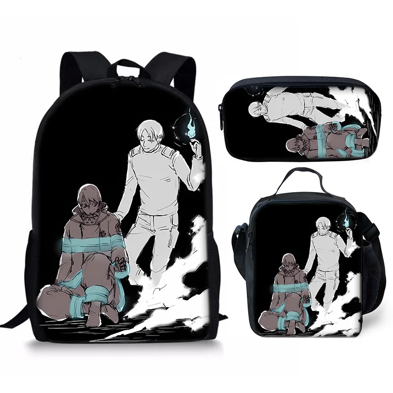 

Роскошный популярный сезон пожарных сил 3D принт 3 шт./компл. школьные сумки для ноутбука рюкзак рюкзак через плечо сумка для обеда пенал