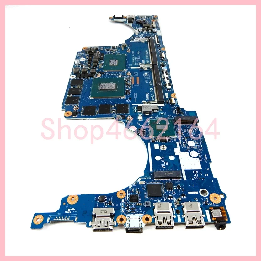 Imagem -06 - Placa-mãe Portátil para Dell La-e992p I57300hq Cpu Gtx1060m-v6g Gpu Notebook Mainboard Dell Inspiron 7577 7570 cn 0jp90v