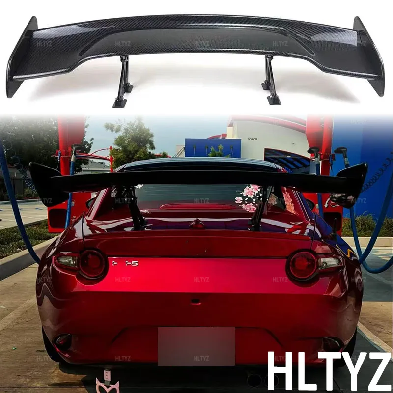 

Suitable for 2016-2024 Mazda MX-5 GT style high-quality carbon fiber/ABS material spoiler car tailgate decoration kit tail wing