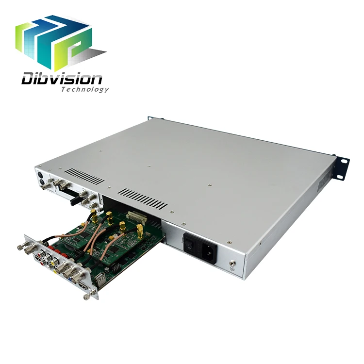 2 RF tuner DVB-C/T/T2/S/S2 h.265 HEVC asi/ip to sdi decoder/satellite tv channels video decoder 4k with 2 CI slot