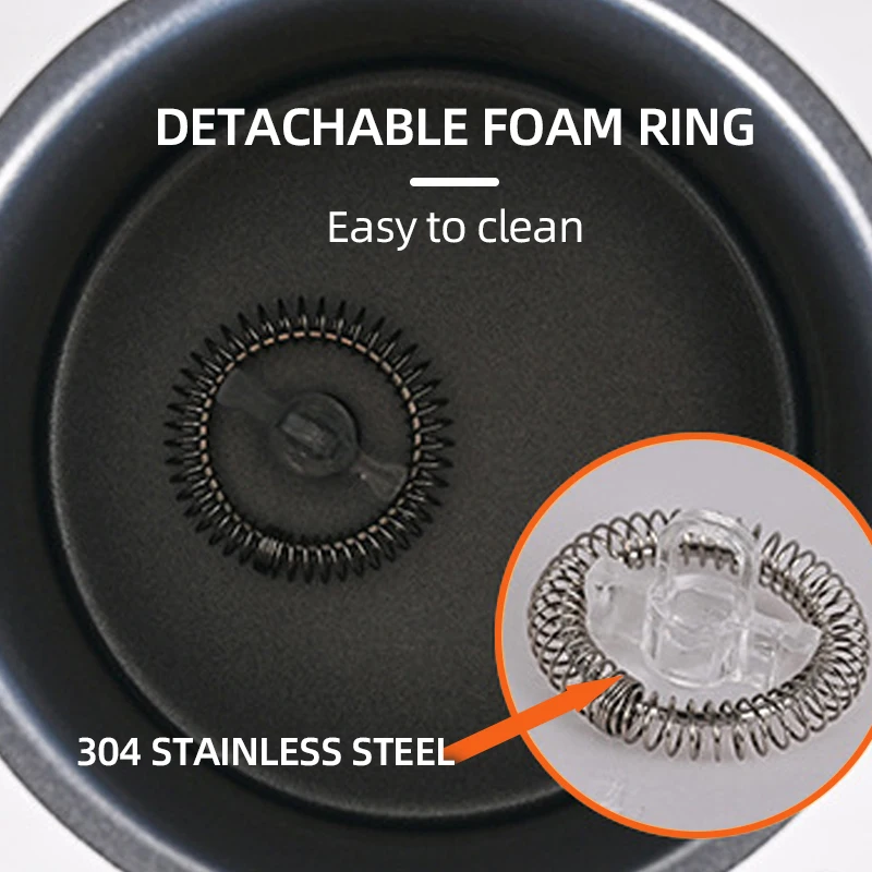 Электрический вспениватель молока, автоматический подогреватель молока, вспениватель для кофе, латте, капучино