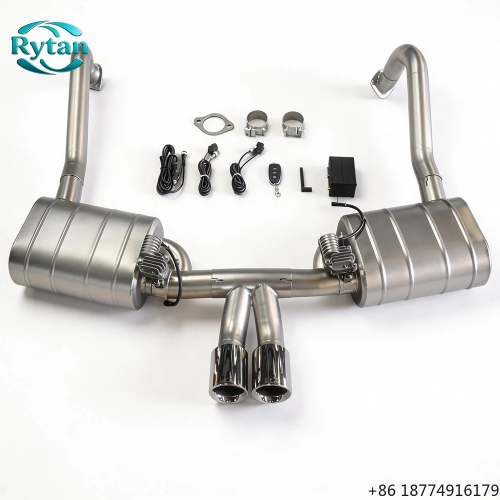 

Performance Valved 304 Stainless Steel Valvetronic Exhaust Pipe System Catback for 2015 Boxster 2.7T