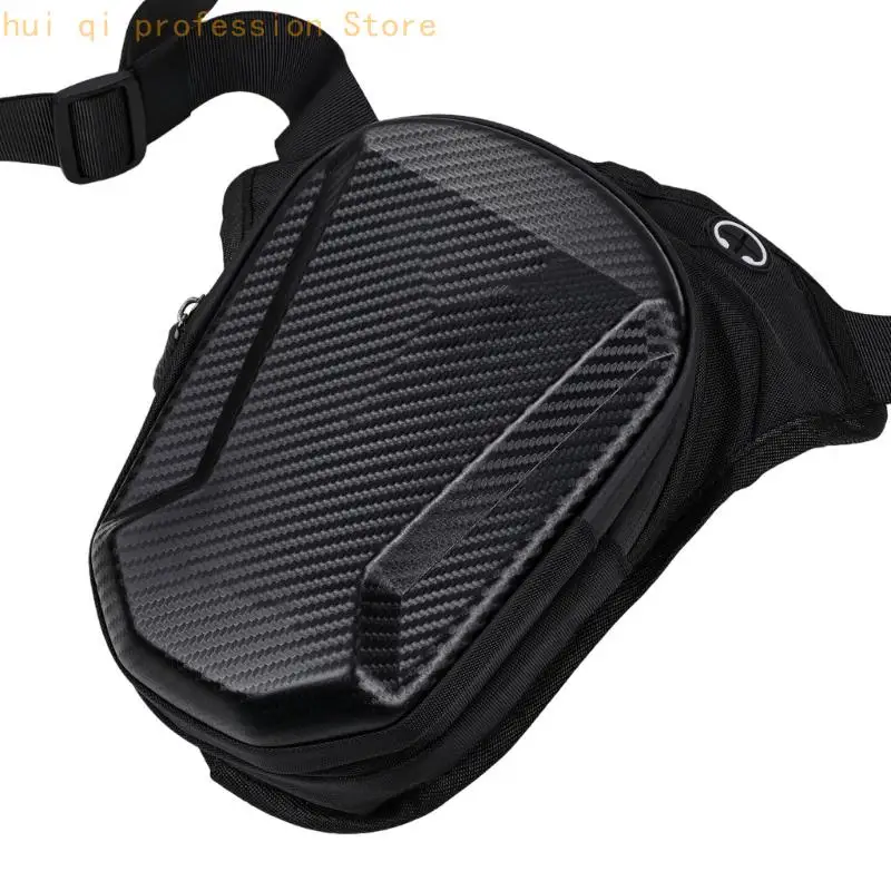 Hartschalen-Utility-Tasche, Motorrad-Beintasche für den täglichen Transport, Telefon, Schlüssel, Karten H8WE – Detail 5