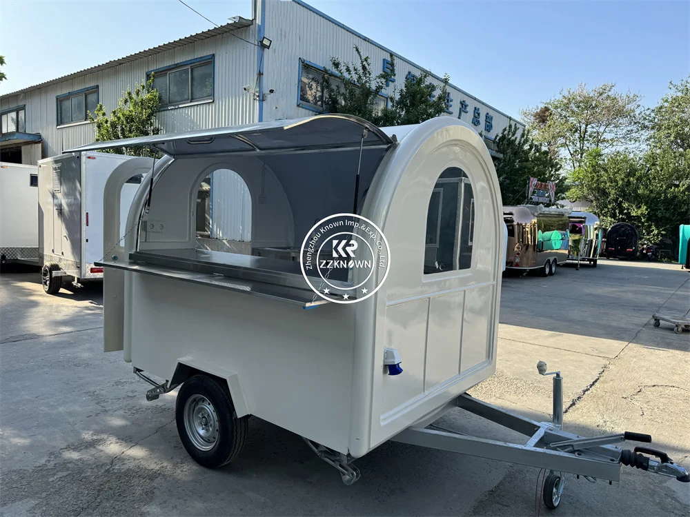 Customized Food Truck Mobile Fully Equipped Street Snack Pizza Cart Ice Cream Fast Food Trucks With Full Kitchen For Sale In Usa