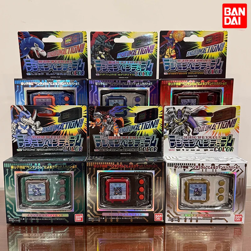 

Original BANDAI Digimon Adventure DIGIVICE Virus Machine Toys Action Figure PB Color Screen 25th Anniversar Anime Gifts
