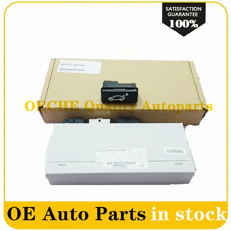 1PCS 61357335274 61357207576 Rear Trunk Lid Tailgate Back Door Control Module Unit Fit For BMW X5 E70 X6 E71 E72 2007-2014