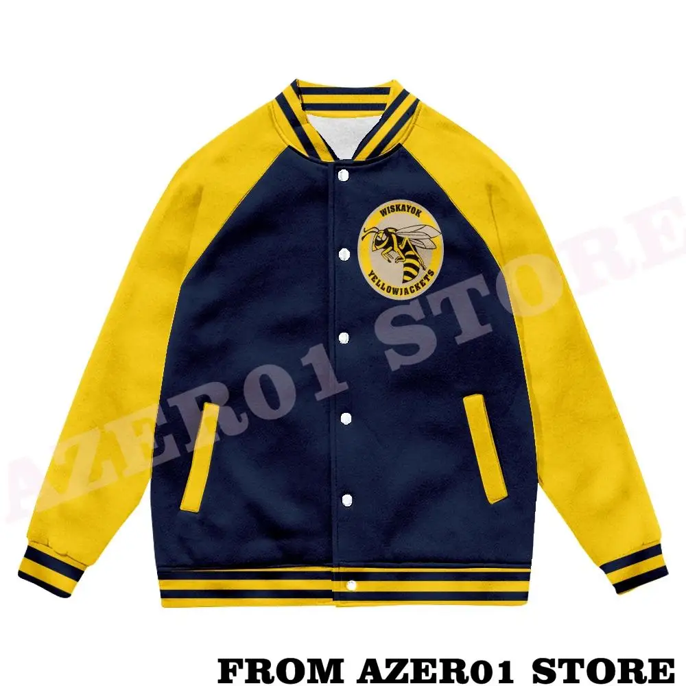 WHS Yellowjackets Soccer Uniform Merch Yellow Jackets Shauna Shipman winter Hoodies Men/Women casual Baseball Uniform Sweatshirt