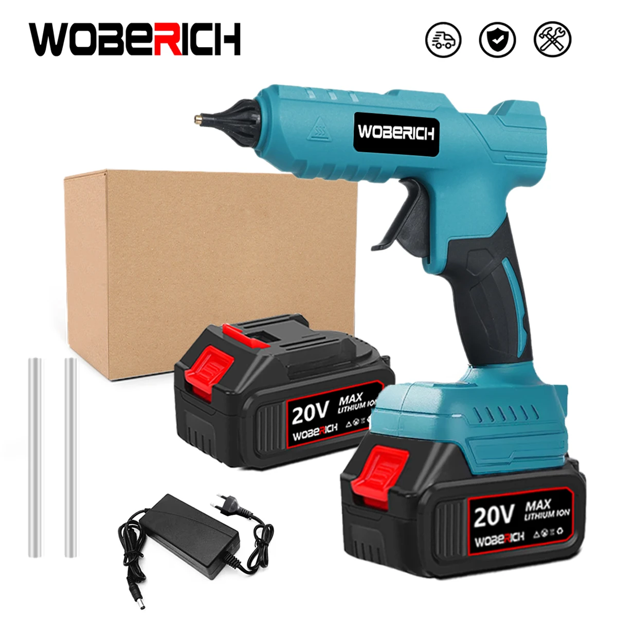 Cordless Elétrica Hot Melt Pistola de Cola Soldagem Air Gun Cola em Bastão 11 mm Makita 18v Bateria