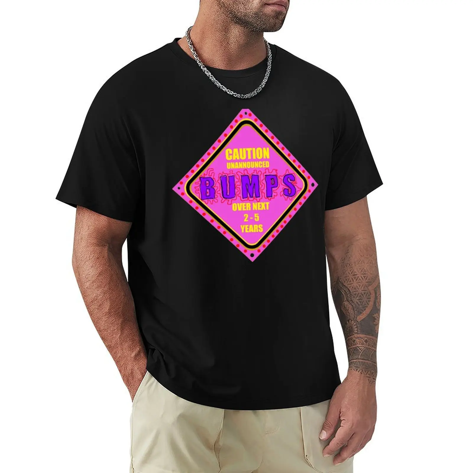 

BUMPS AHEAD T-Shirt Summer Holiday Casual Tee