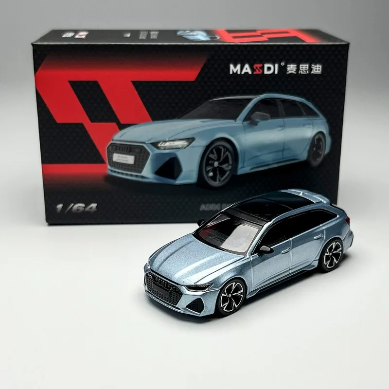 

In stock: MASDI 1:64 AUDI A8L A7L A6L RS6, die-cast alloy car model, for teenagers to play with, for adults to decorate, gift.