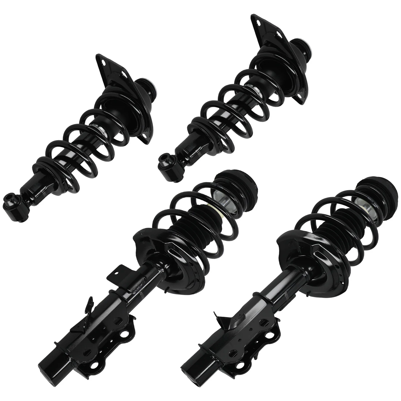For New Front & Rear Struts W/Coil Spring For Chevy Camaro 2010-2015 273029R 273029L 2 Year Warranty