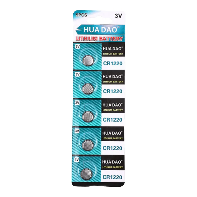 

2-10Pcs CR1220 Batteries 3V Lithium Coin Cell 1220 Battery for watch healthcare devices Calculator etc lithium battery pack New