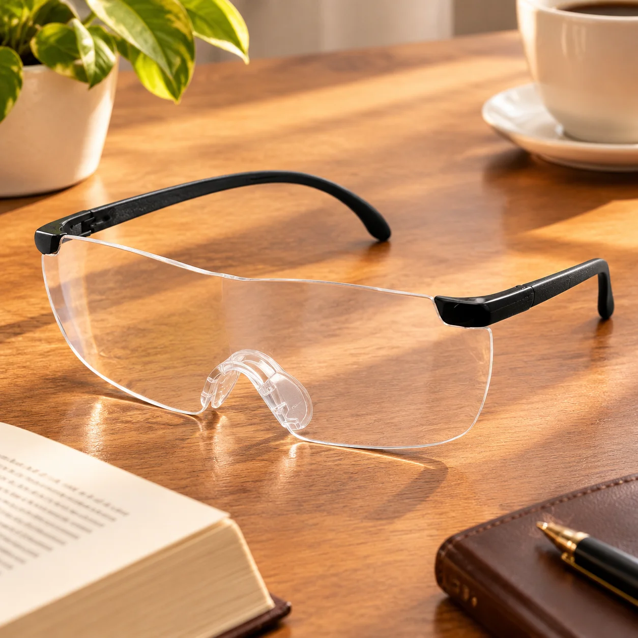 HTMCK250 Degrees Pro Magnifying Presbyopic Glasses Eyewear 160% Magnification Portable Gift Magnifying Glasses