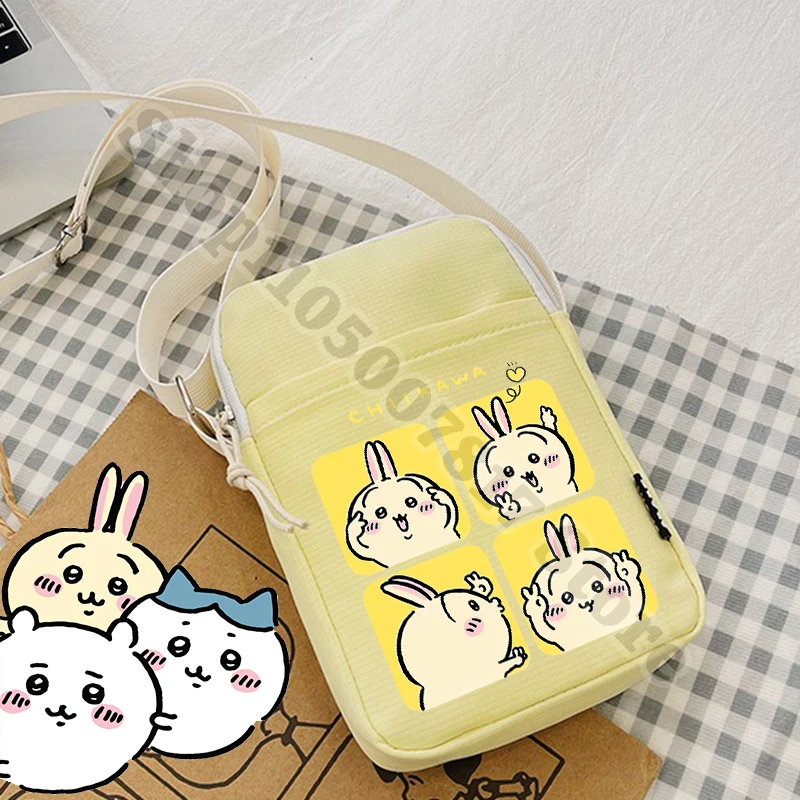 Borsa a tracolla per bambini Cartoon Chiikawas Borse a tracolla carine per bambini Accessori casual Custodia per telefono Ragazzo Ragazza Regali di Natale