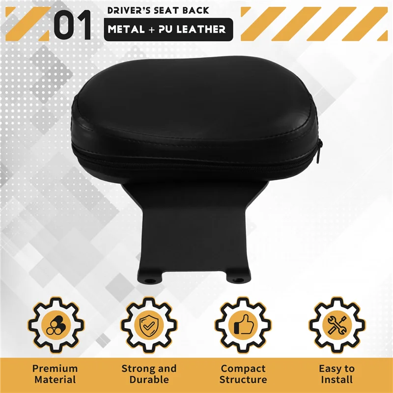 

EOKO Front Rider Backrest Sissy Bar Driver's Seat Back For Honda REBEL 2017-2022