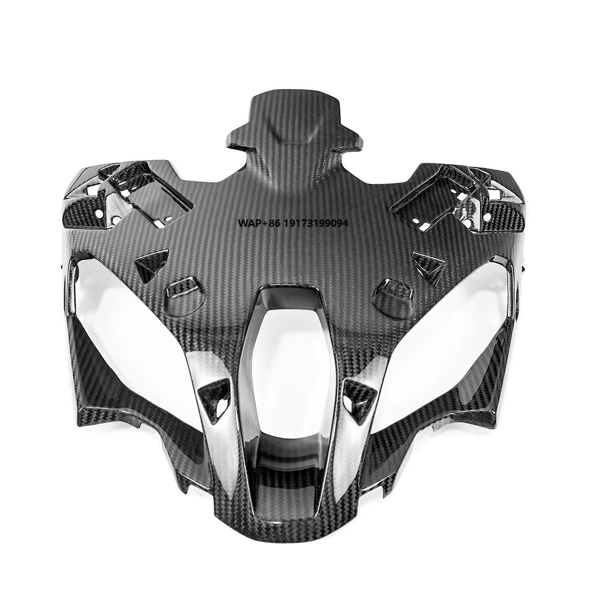 Motorcycle Accessories Front Lining Carbon Fiber 3K Twill Glossy Black Fit for S1000xr Models