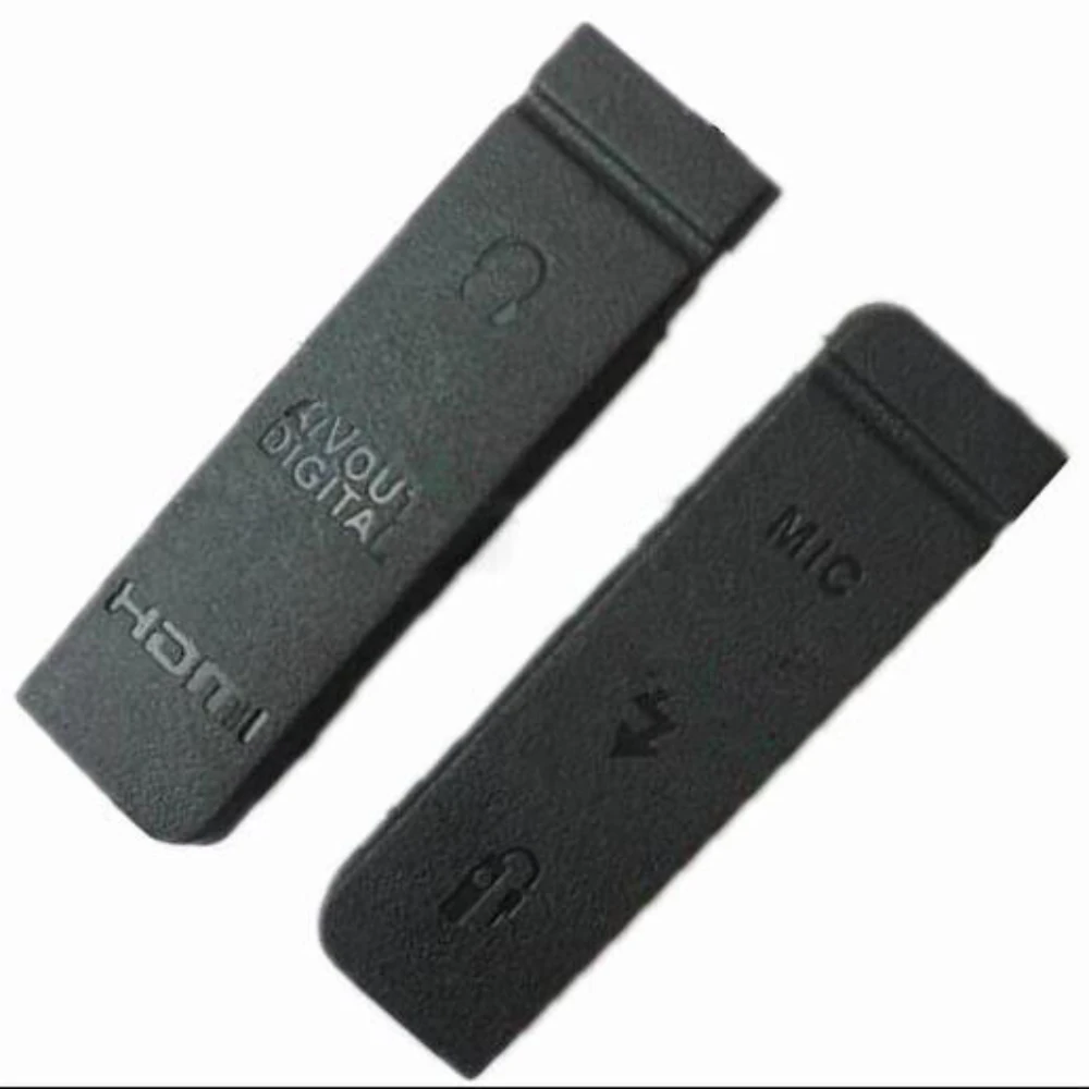 ยางกันฝุ่นสำหรับกล้อง Canon 5D2 5D II USB HDMI DC IN Video OUT ฝาปิดช่อง2ชุด