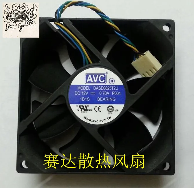 

Jinlingge для AVC 8025 12 В 0,7 А DASE08025T2UP004 4-линейный вентилятор 80*80*25 мм