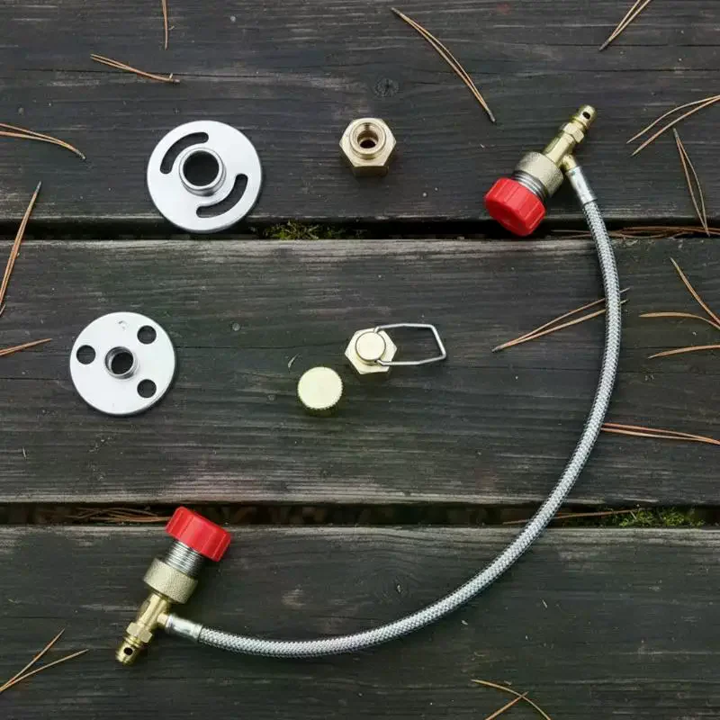 Camping Stove Cap Gas Accessories Flat Gas Tank Anti-leak Plug Liquefied Gas Connection-Line Blocking Cap Gas Tank Cap
