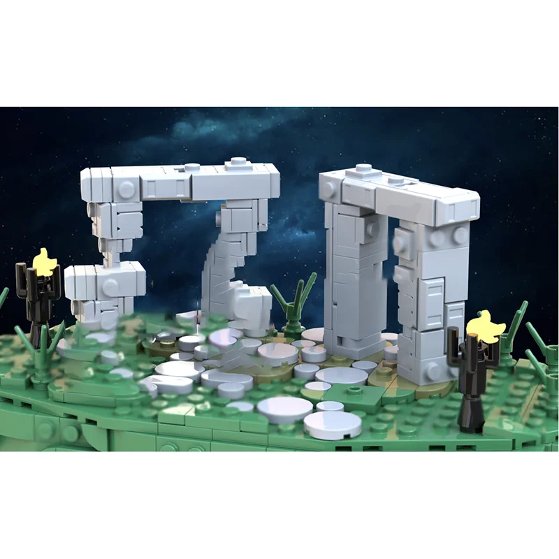 

Modular City Building Moc Building Bricks Modular Opens-Doctor Who Diorama Technology Blocks Christmas DIY Toy Construction Gift