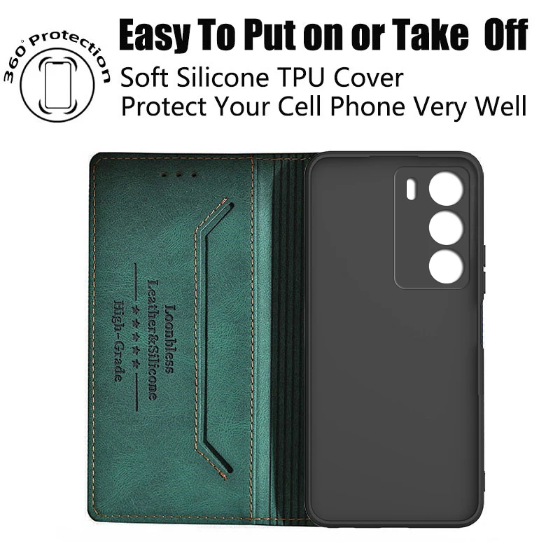 C71 case For Oppo Realme C71 Cover Phone Original Wallet Leather