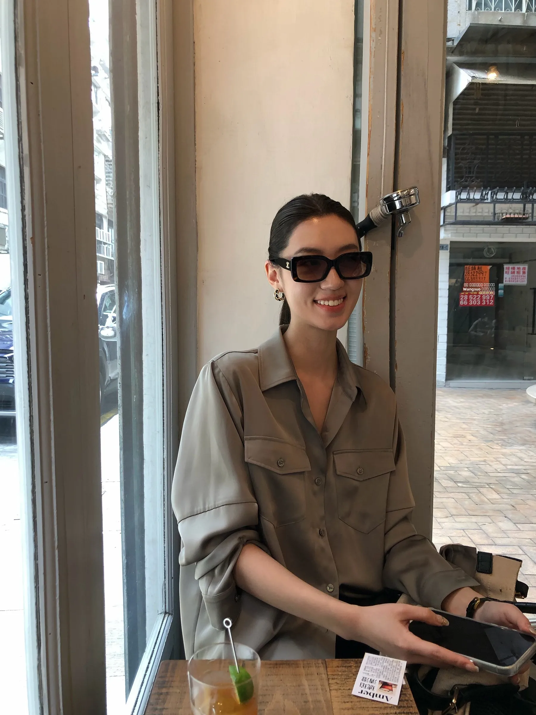 

Официальная женская блузка Gakee Olive Een из сатина, весенняя новинка, не требует глажки, высокое качество, для повседневной носки, свободный крой, полиэстер