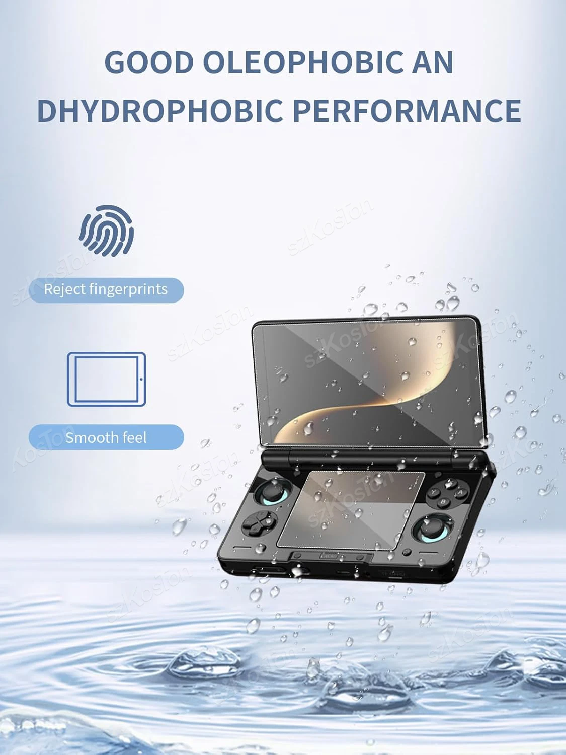 AYN THOR Flip Dual Screen Tempered Glass Protector — view 6