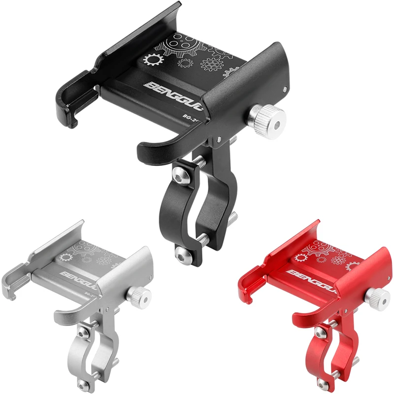AliExpress iBudim Bike Phone Holder 360 Rotation Bicycle Phone Holder for 4.7-7.0 Inch Devices Motorcycle Handlebar Mobile Phone Stand