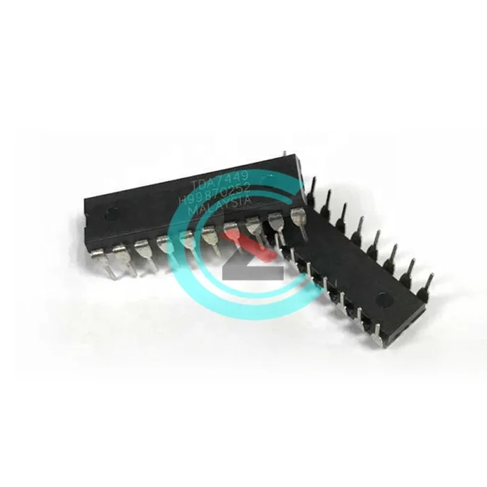 Professional Audio Video IC 20-DIP 2 Channel Audio Volume Control Transistor New Original JDP TDA7449