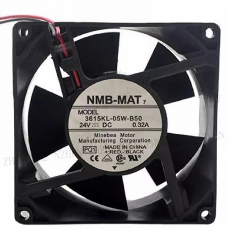 Y FOR  NMB 3615KL-05W-B50 9238 DC24V 0.32A 9CM 2-Wire Dual Ball Cooling Fan