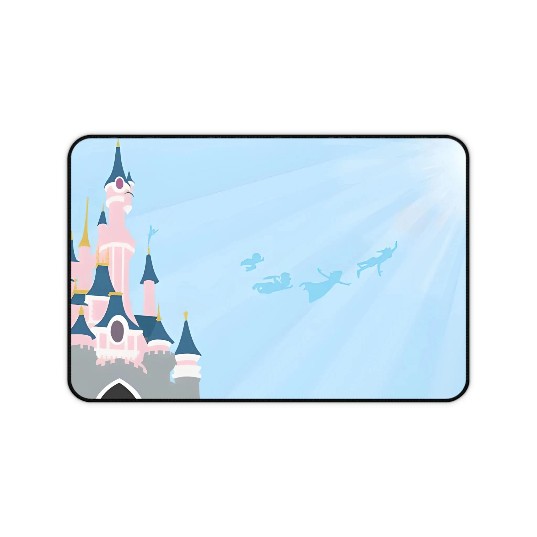 سجادة مكتب ديزني بيتر بان، لوحة ماوس كاسل، ديكور مكتب الحكاية الخيالية، ملحقات الألعاب، هدية للحلمين