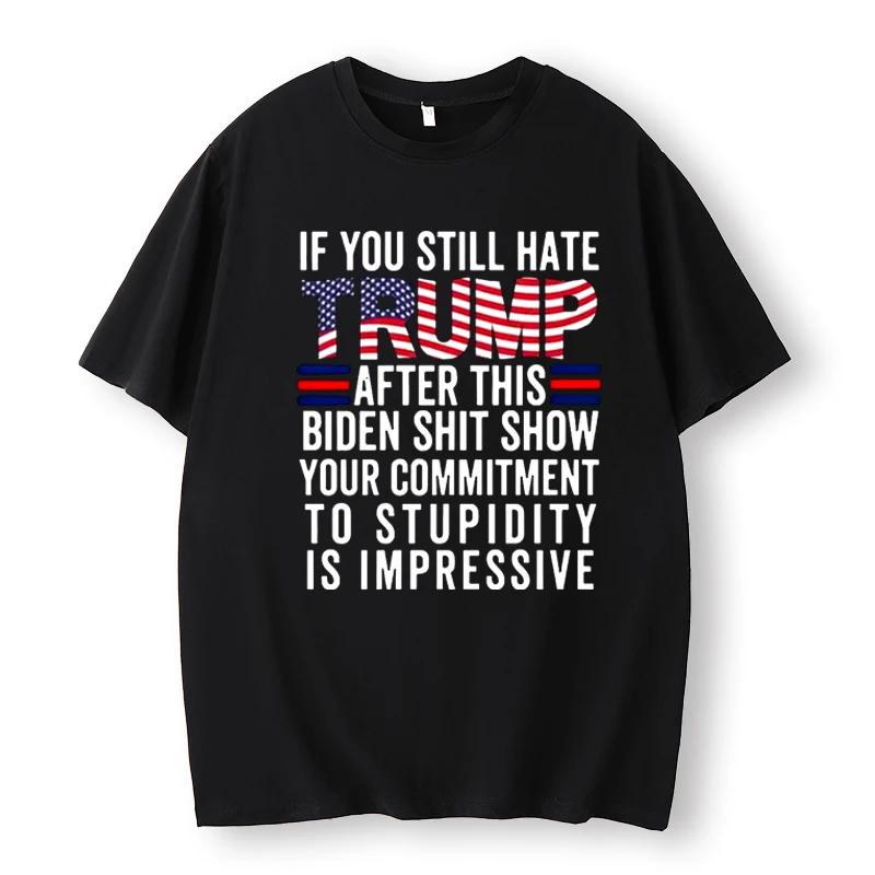 Trump 47 Crew Neck Oversized Shirt, Us 2024 Election Gift,Trump Haters Will Hate Shirt, Republican Gift,Stand with Trump in 2024