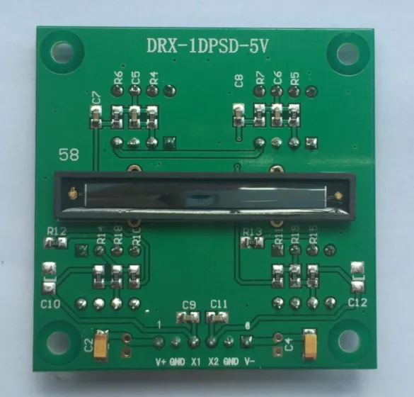 PSD position sensor, PSD displacement sensor, PSD position sensitive detector, amplification module 0-5V