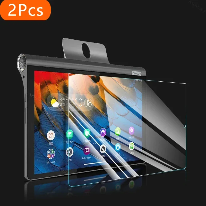 

2Pcs 9H Tempered Glass Screen Protector For Lenovo YOGA Tab 5 10.1 Inch 2019 YT-X705F YT-X705X YT-X705L Tablet Bubble Free Clear