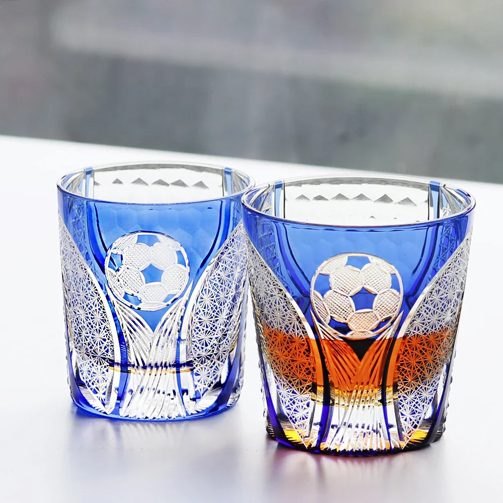 vaso-de-whisky-tallado-a-mano-con-diseno-de-balon-de-futbol-240ml-320ml-edo-kiriko-vidrio-azul-negro-para-bebidas-frias