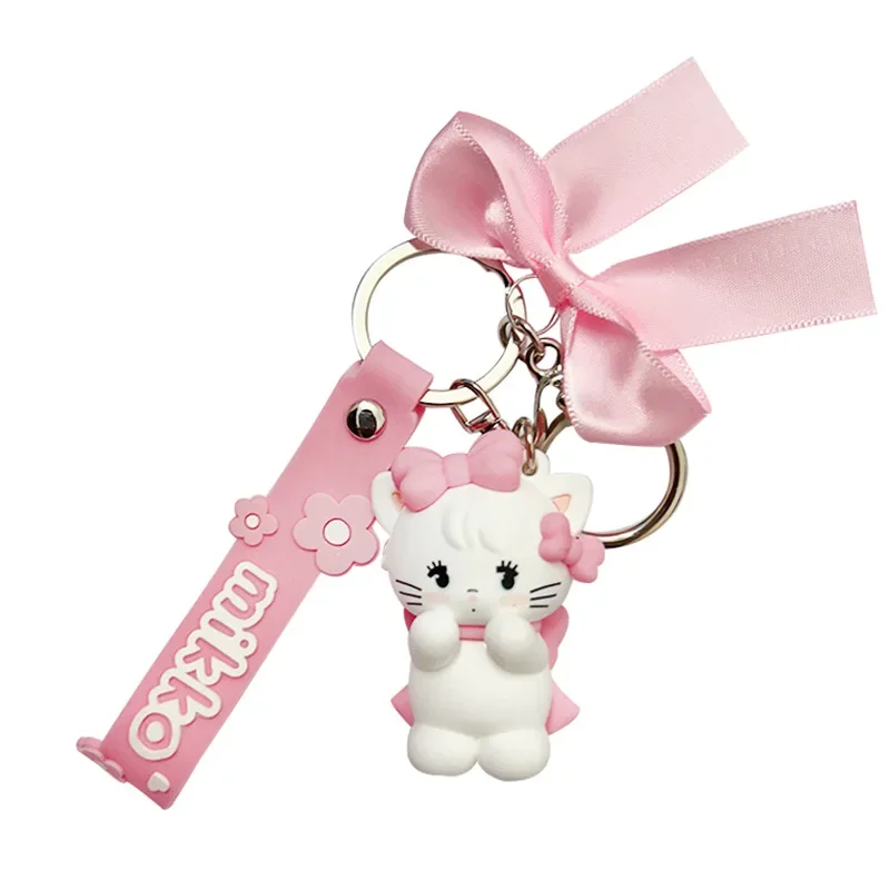 Cute Cartoon Mikko Keychains for Girls Boys, Backpack Key Chain Accessories Wristlet Key Chain Car Charms