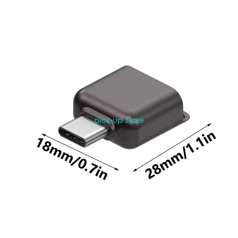 Q5WA Lightweight USB C Memory Card/TF Card Reader para acessar rapidamente os arquivos mídia