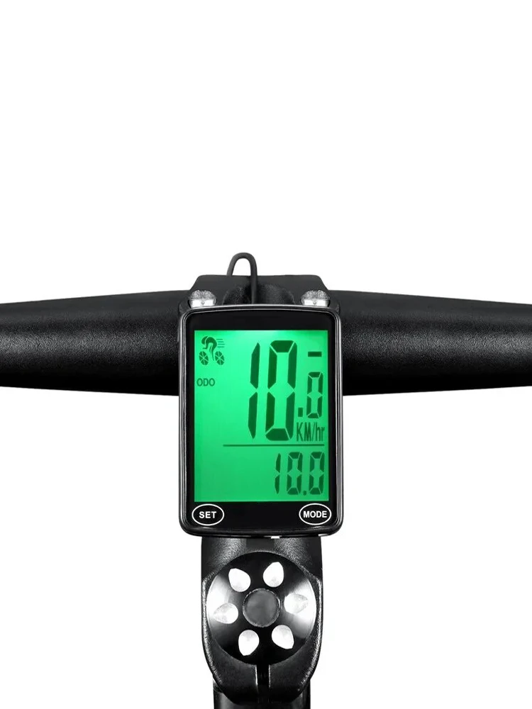 AliExpress NONE Waterproof Bicycle Speedometer With Back Light Multifunctional Road Bicycle Computer Smart Touch Screen Speedometer With Sensor