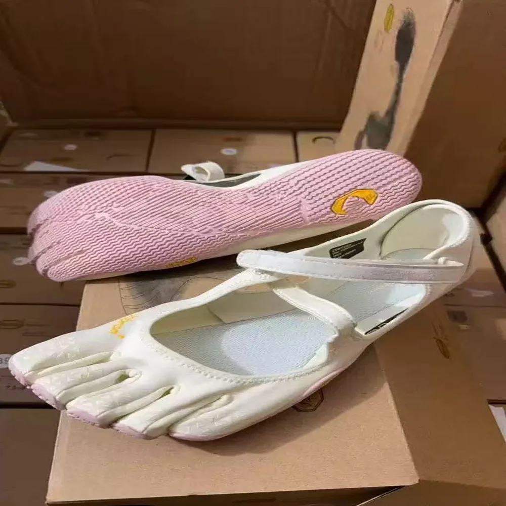 VI-B Dames Klassieke Professionele FiveFingers Schoenen Fitness Yoga Dans Zachte Zool Antislip Sneldrogende Sport Split-teen Sneakers