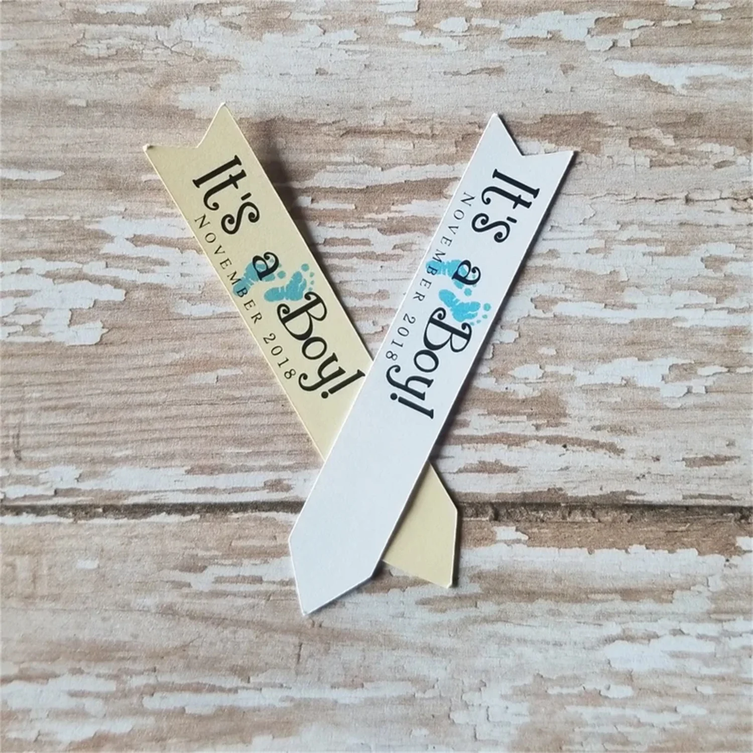 

50pcs Succulent Stake, It's a boy, gender reveal party, baby shower favor, thank you gift, succulent tags, baby sprinkle