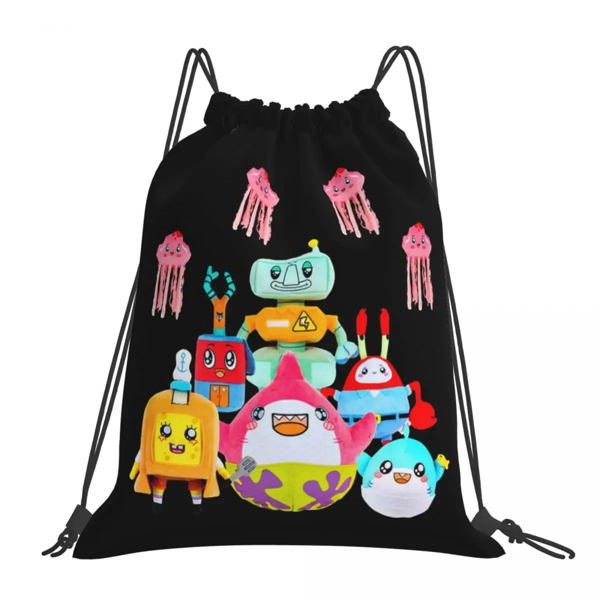 

Rocky Lankybox Lanky Box Backpacks Portable Drawstring Bags Drawstring Bundle Pocket Sundries Bag BookBag For Travel School