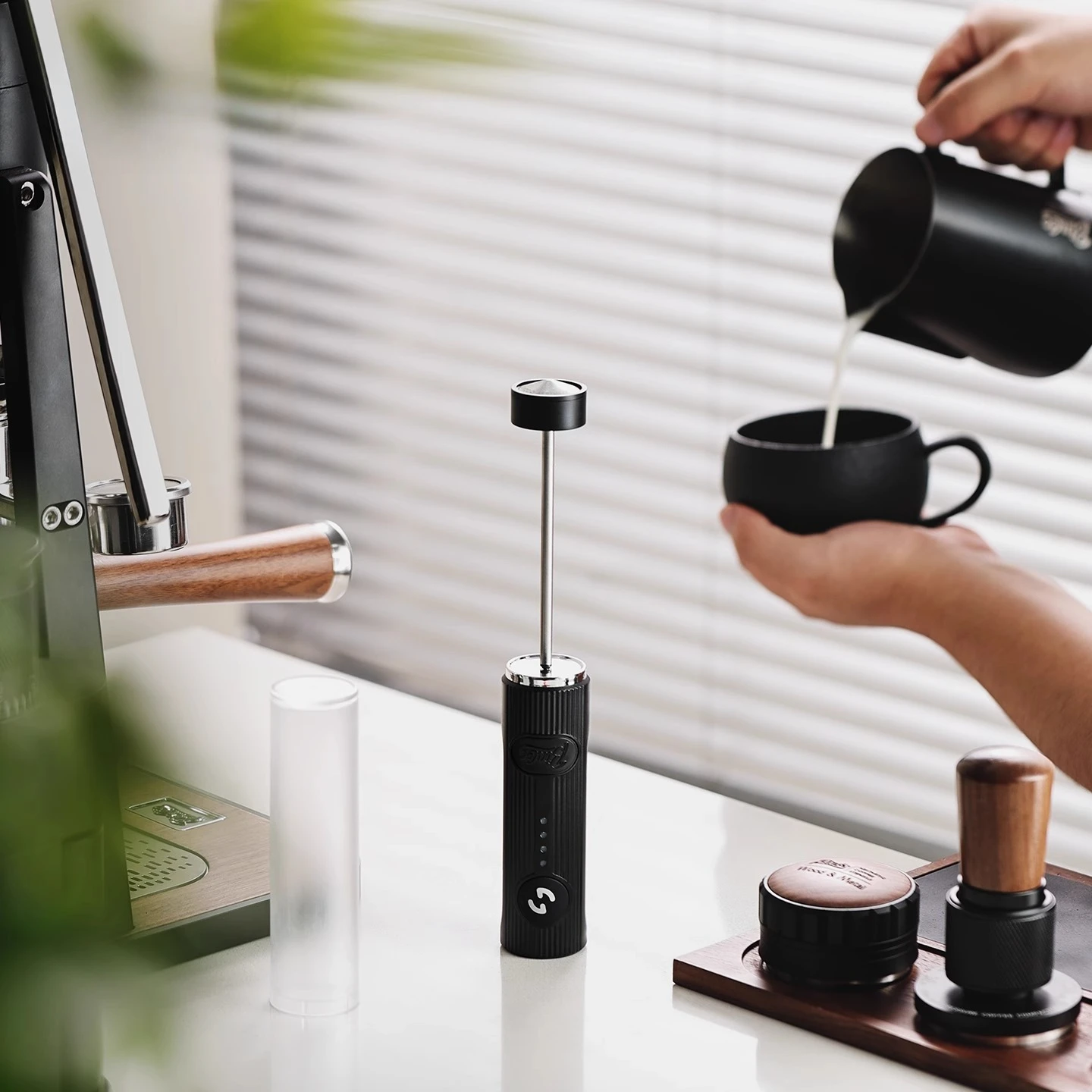 جديد الحليب رغوة القهوة خفقت خلاط خلاط كهربائي خافق البيض مزبد صغير مقبض النمام صانع الكابتشينو أدوات الطبخ