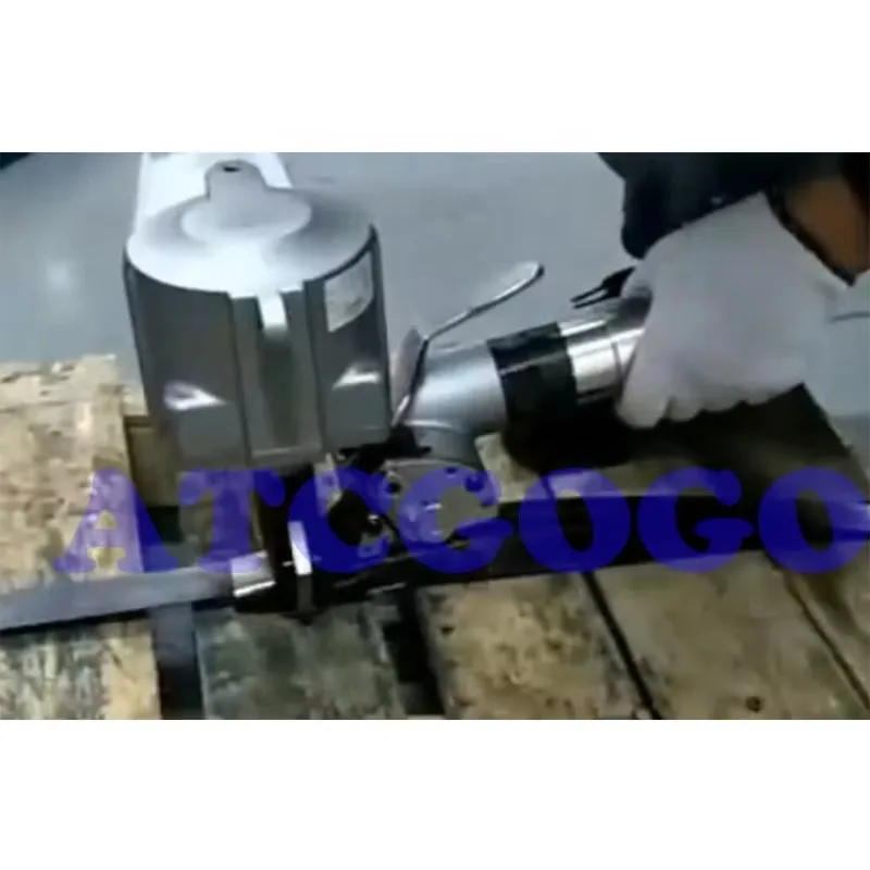 أداة ربط حزام فولاذي هوائي من النوع المنفصل، أداة ربط حزام حديد محمولة أوتوماتيكية #5