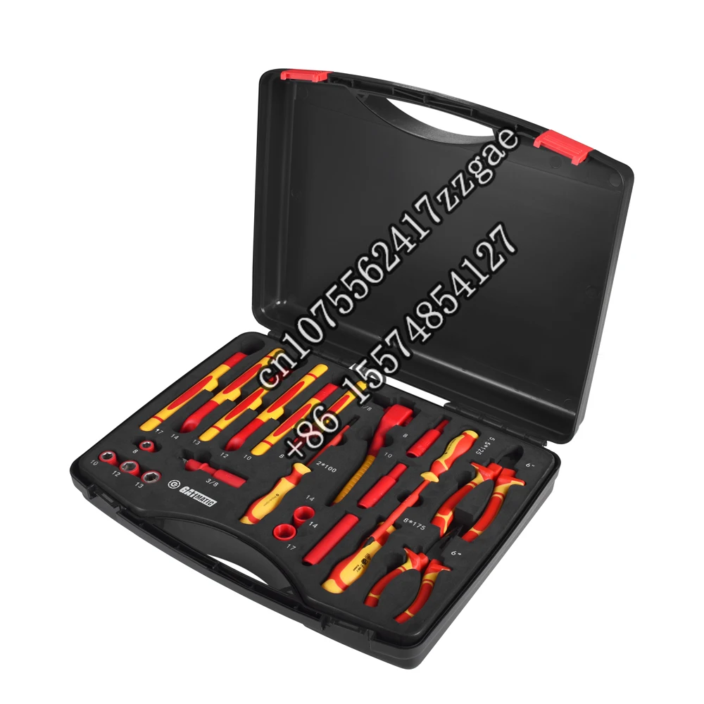 Complete Mechanic Full Automotive Car Panel Removal Open Pry Insulated Hand Tool Set kit