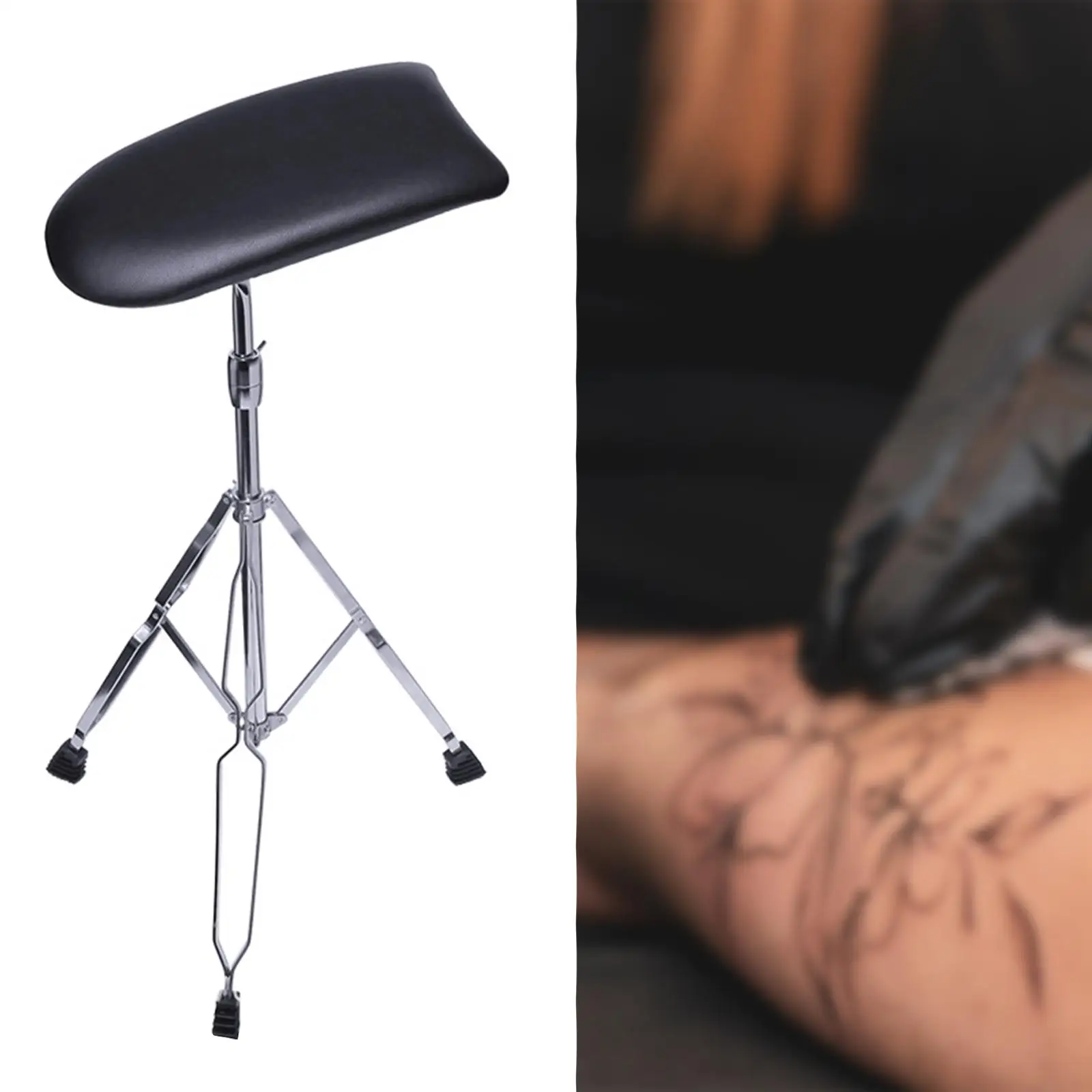

Tattoo Arm Rest Stand Stability Sturdy Professional Portable Stainless Steel