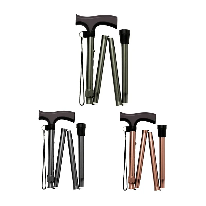 

A solid wood mountaineering cane for elderly rehabilitation, which is retractable and foldable