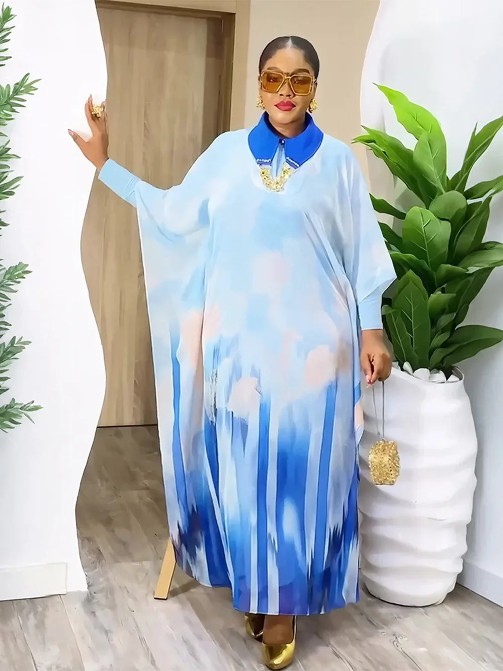 

Customized 2025 African Dresses for Women Traditional Africa Clothing Dashiki Ankara Outfits Gown Abayas Robe Muslim Kaftan Maxi