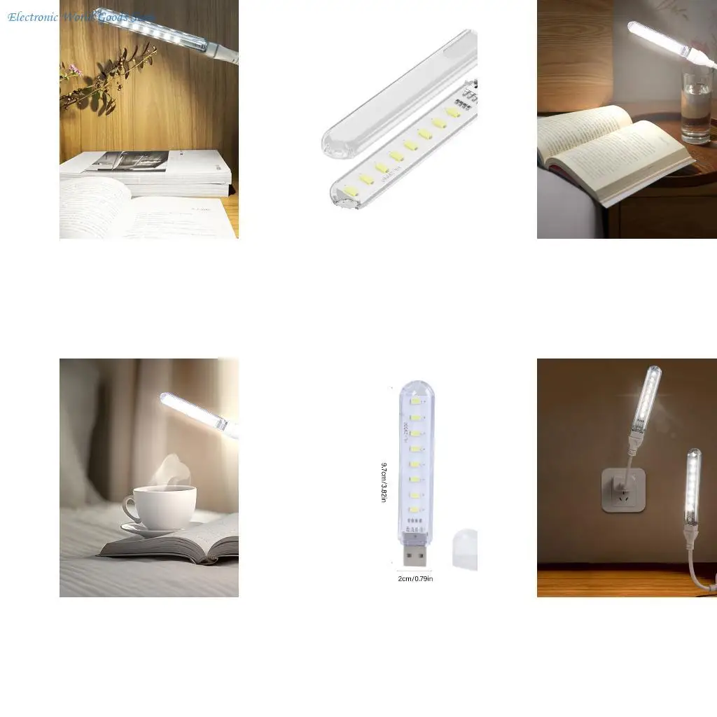 

A3PD Гибкий USB Power 8 LED LODE LIGHT LIGHT для компьютера и открытого кемпинга
